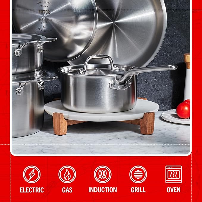 Heritage Steel x Eater 3 Qt Saucepan - Image 5