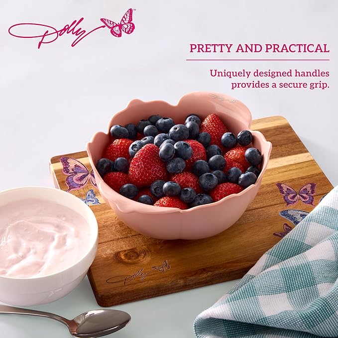 Dolly Parton Mini Colander – Flower-Shaped Berry Strainer - Image 5