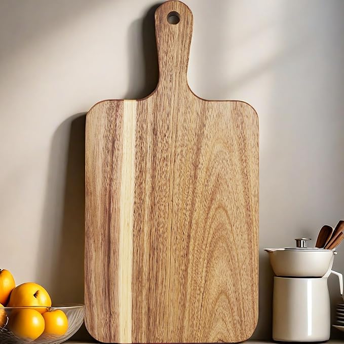 ZeQi 2PCS Small Acacia Wood Cutting Board - Image 9
