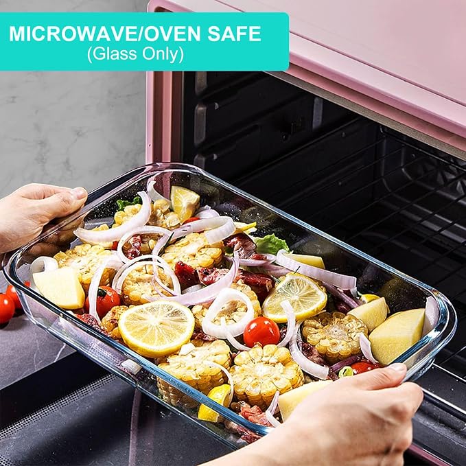 KOMUEE 8 Pieces Glass Baking Dish - Image 3