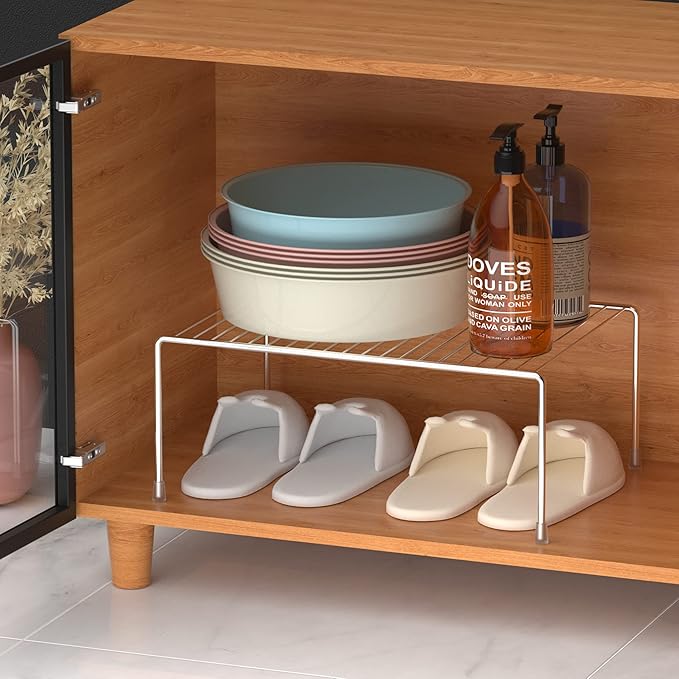iPEGTOP Kitchen Cabinet Storage Shelf Rack - Image 5