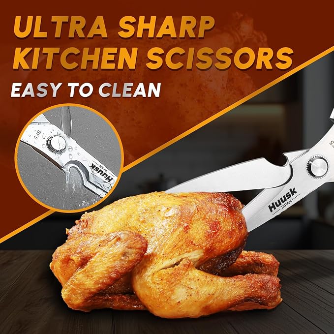 HUUSK Kitchen Scissors and Vegetable Peeler Set - Image 2