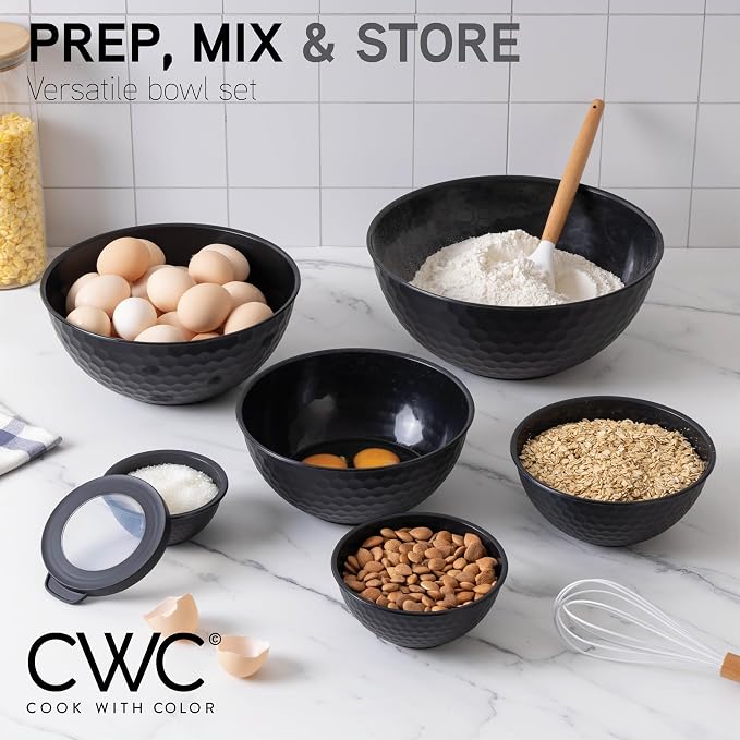 COOK WITH COLOR Mixing Bowls with Lids - Image 7