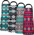 Geetery 4 Pcs Chicken Aprons for Women Rooster Print Apron Waterproof by Geetery