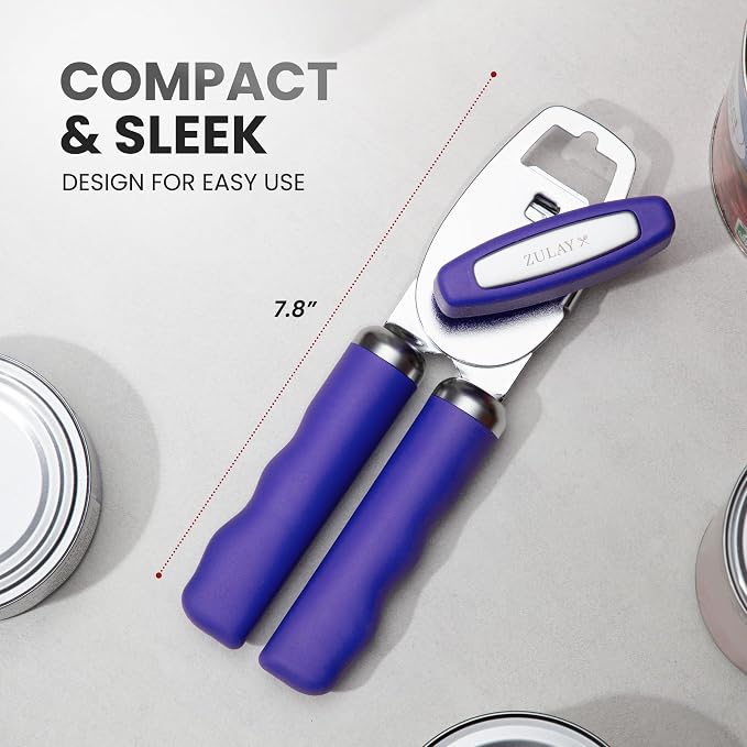 Zulay Kitchen Heavy Duty Stainless Steel Can Opener Manual - Image 2