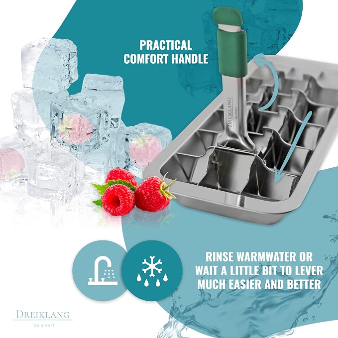 Stainless Steel Polished Ice Cube Tray - Image 3
