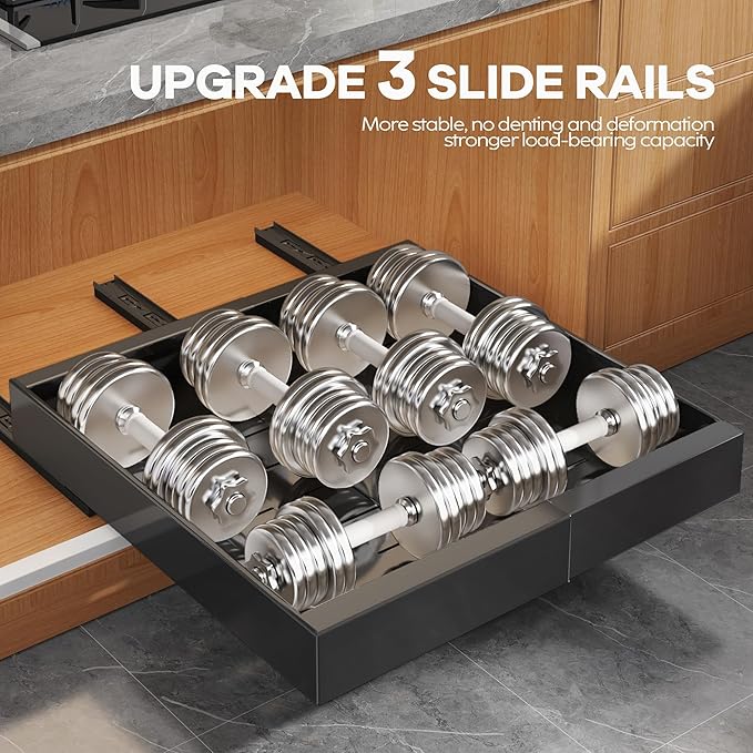 Seinloes 6Pack Expandable Pull Out Cabinet Organizer 21"Deep - Image 5