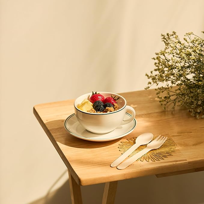 Wooden Spoons 300 Pieces | Natural Birch Wood Disposable Spoons | Biodegradable - Image 6