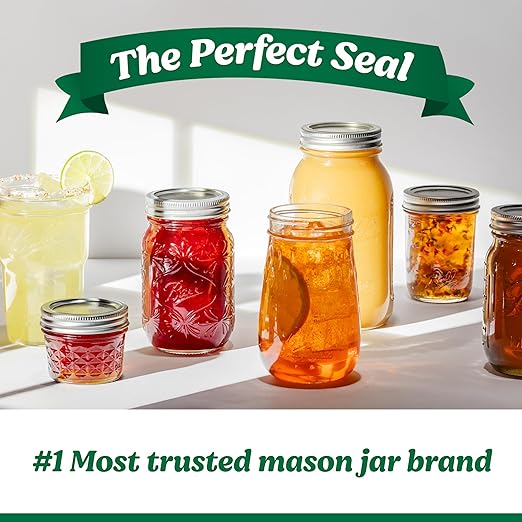 Ball Glass Mason Jars Regular Mouth 16oz - Image 9