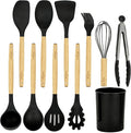 Silicone Cooking Utensils Set by Unknown