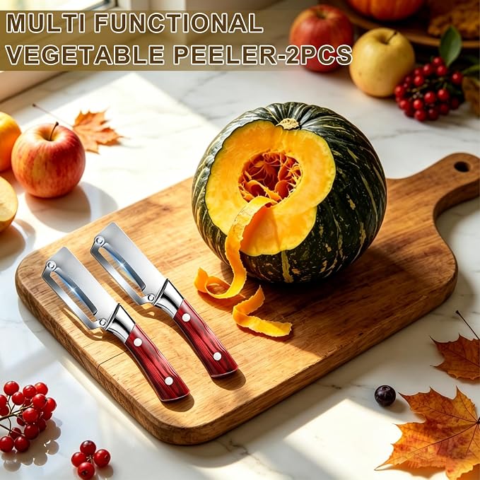 2-piece Multi-Functional vegetable peeler set, 2026 New kitchen peeler - Image 6