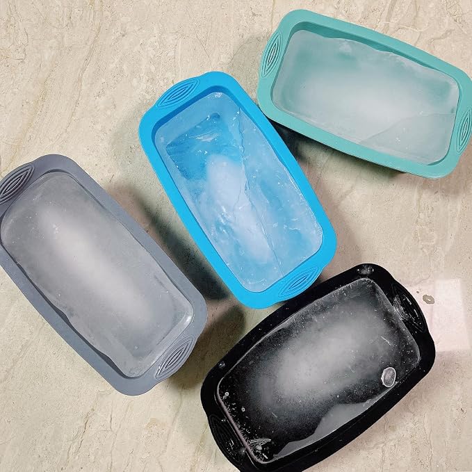 8Pcs Extra Large Ice Block Mold, Silicone Ice Block Molds - Image 6