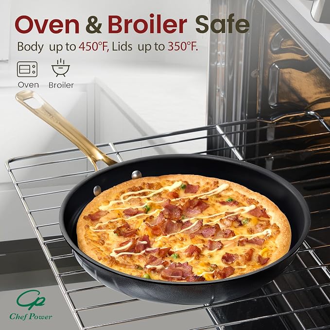 Chef Power Ceramic Cookware Sets, Cookware Set - Image 6