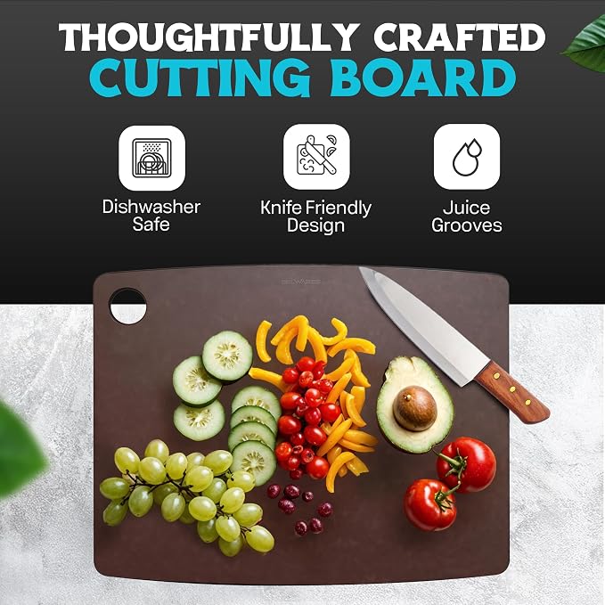 Dishwasher Safe Cutting Board for Kitchen - Image 3