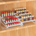 4 Tier Adjustable Spice Rack Organizer by GREATLUHENGPING