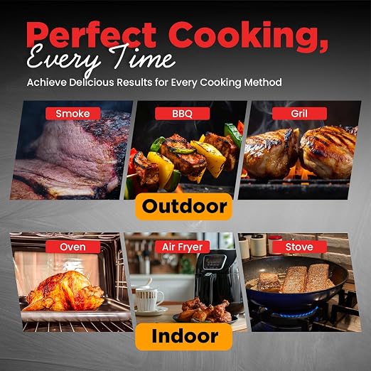 Meat Thermometer Digital Wireless –IP67 Waterproof, 48h Battery Life, Grill - Image 7