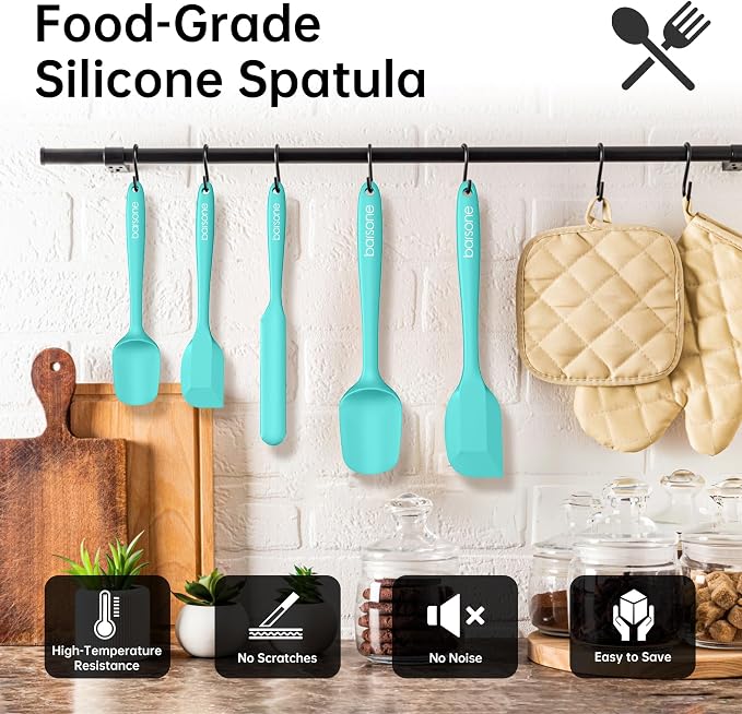 5-Piece Silicone Spatula Set - Image 5