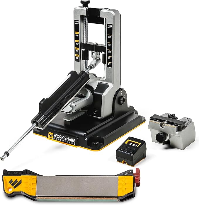 Work Sharp Professional Precision Adjust Elite Set Knife Sharpener value combo by WorkSharp