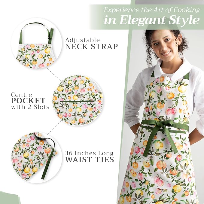 Maison d' Hermine 100% Cotton Apron - Image 5