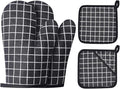Oven Mitts and Potholders BBQ Gloves-Oven Mitts and Pot Holders by Win+Change
