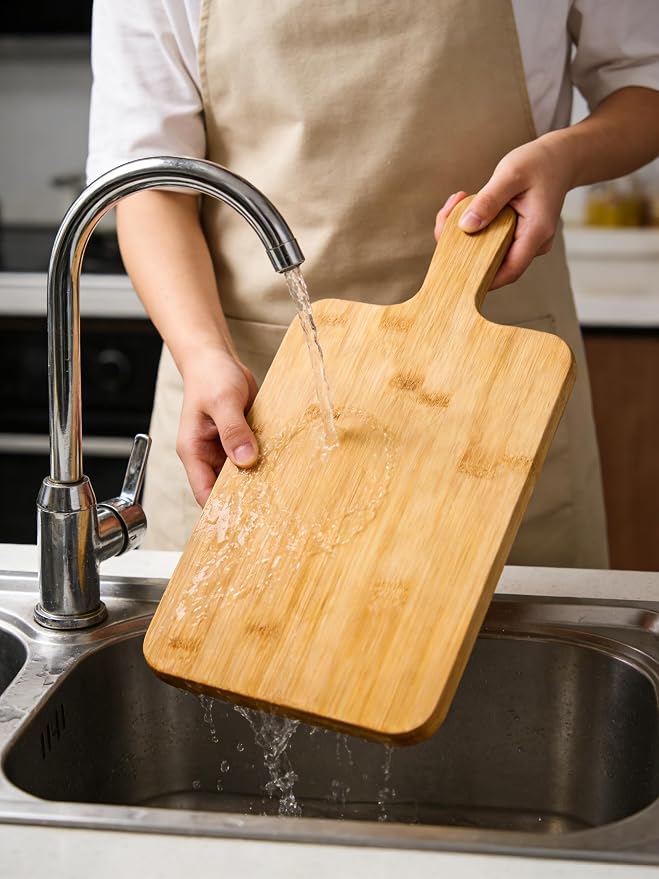 ZeQi 6PCS Bamboo Cutting Board - Image 5