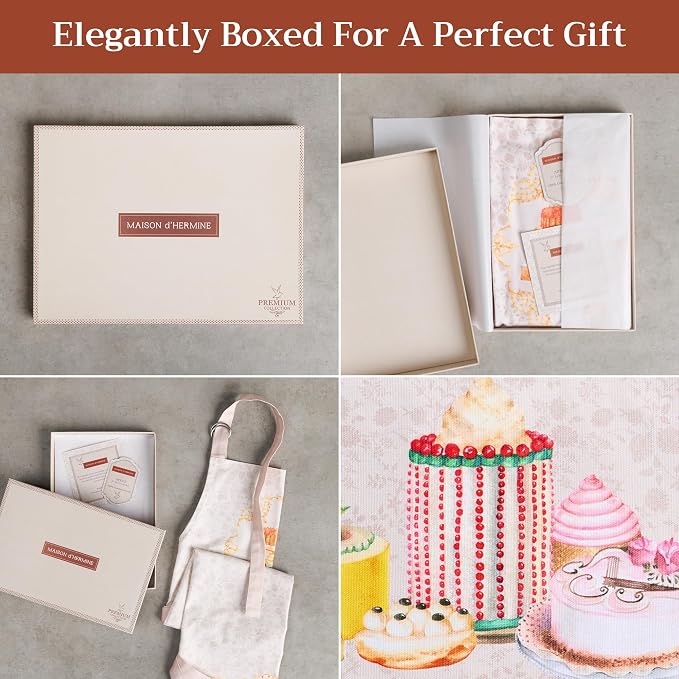 Maison d' Hermine 100% Cotton Apron - Image 6