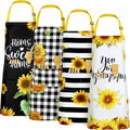 Geetery 4 Pcs Chicken Aprons for Women Rooster Print Apron Waterproof by Geetery