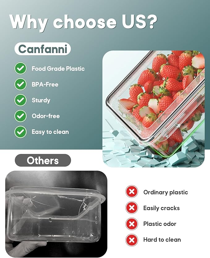 60 PCS Food Storage Containers - Image 5