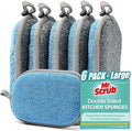 All-Purpose Sponges Kitchen, Non Scratch Dish Sponge by MrScrubCleaninghelpers