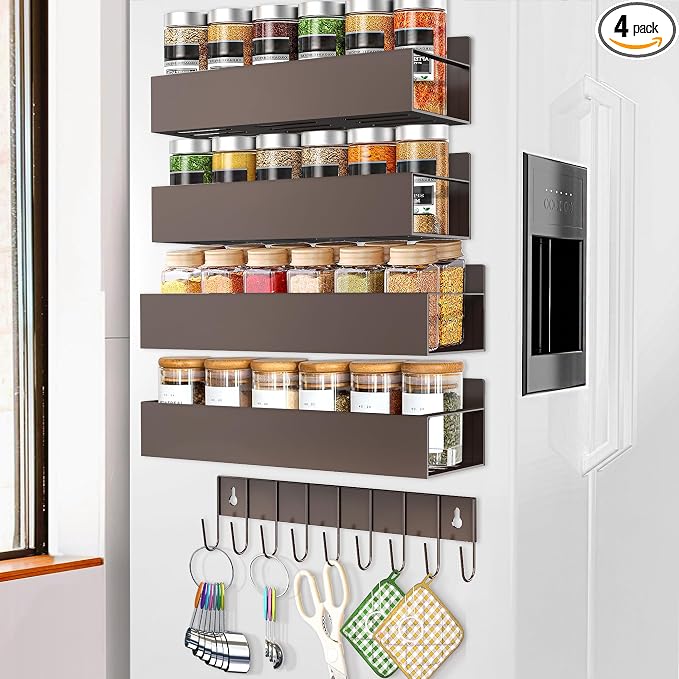 SMRCAD Magnetic Spice Rack Organizer by SMRCAD