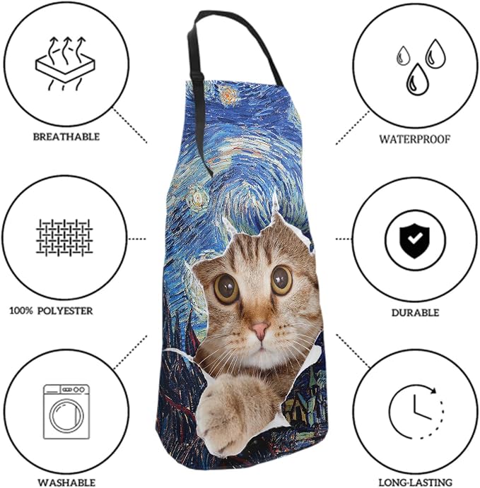 Funny Apron Polyester Grooming Aprons - Image 5