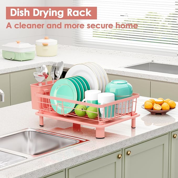 GAOKASE Dish Drying Rack, Stainless Steel-Dish Rack, Dish Racks - Image 6