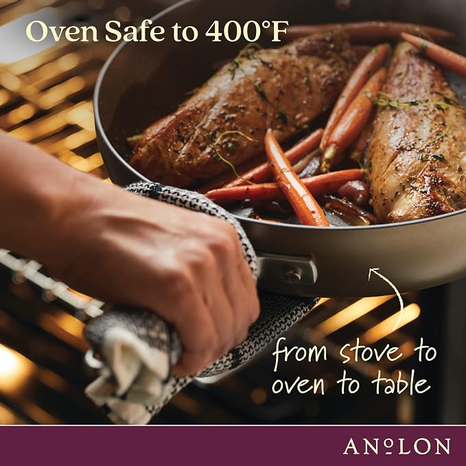 Anolon Advanced Home Hard-Anodized Nonstick Skillets - Image 5
