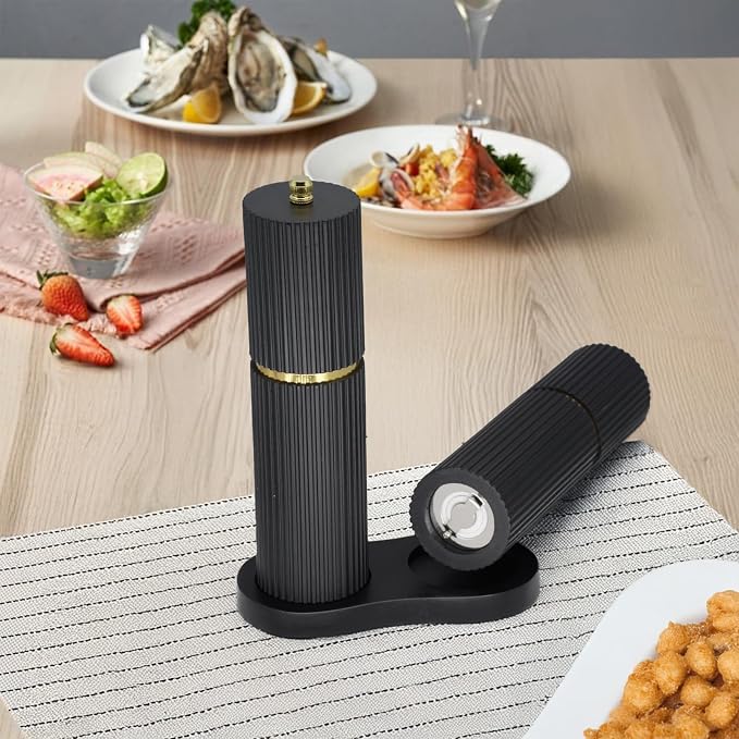 Wooden Salt and Pepper Grinder Set - Image 8