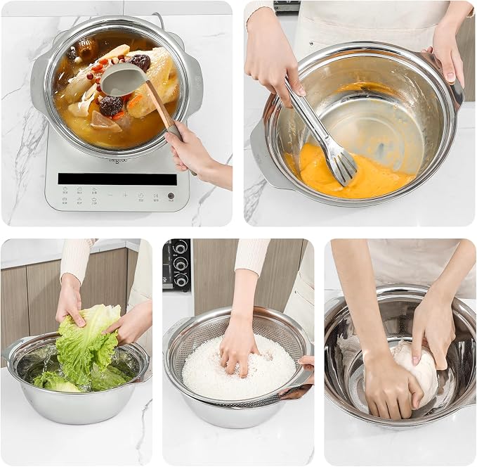 304 Stainless Steel Microporous Colander - Image 4
