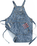 Jeanerlor - Cotton Tool Denim Work Apron by Jeanerlor