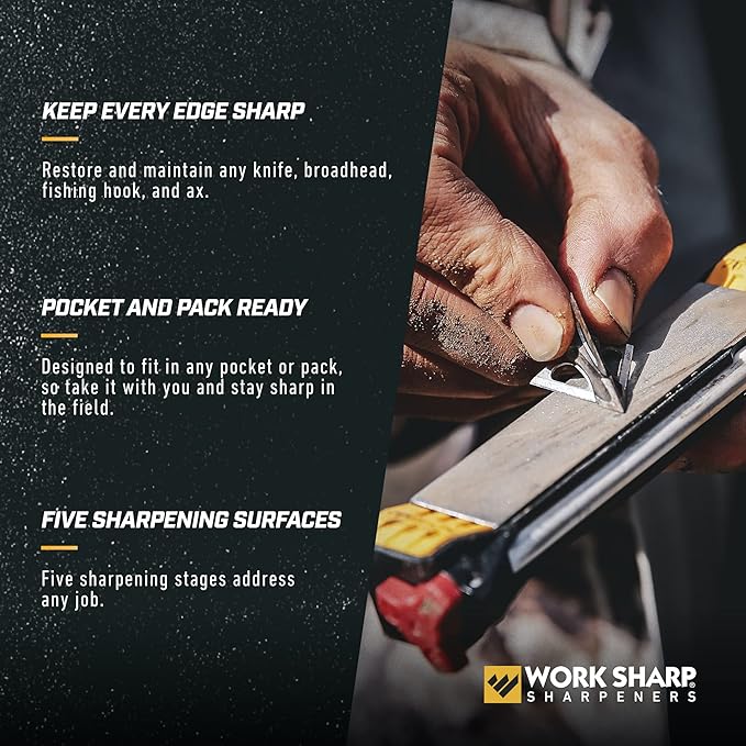 Work Sharp Professional Precision Adjust Elite Set Knife Sharpener value combo - Image 7