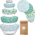5-Size Reusable Beeswax Bowl Covers by Revahope