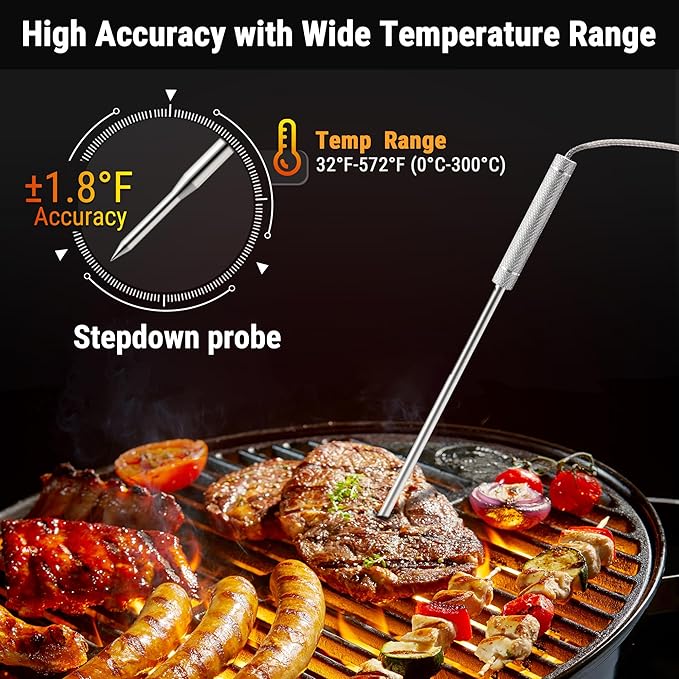 TempPro TP20 500FT Wireless Meat Thermometer - Image 6