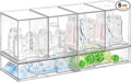 Vtopmart 6 Pack Baby Bottle Organizer Set, Stackable Storage Drawers Ideal by Vtopmart