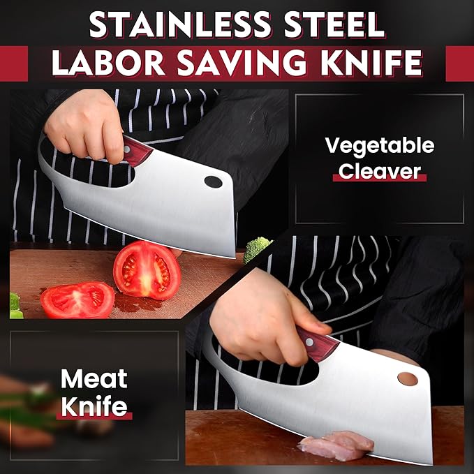 ROCOCO Easy Handle Meat Cleaver - Image 2