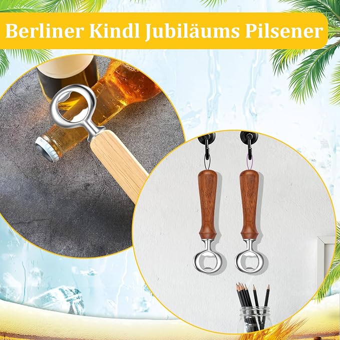 Metal Bottle Opener Kit 8 Pcs Stainless Blank Bottle Openers Inserts Hardware - Image 4