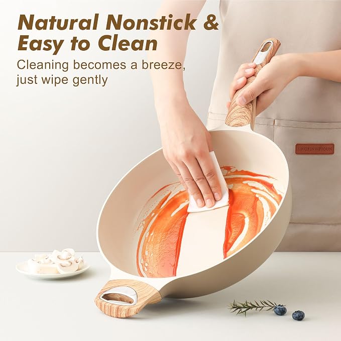 SENSARTE Ceramic Nonstick Frying Pan Skillet - Image 4