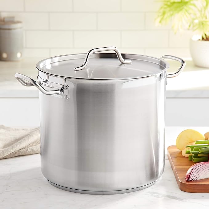 Winware Stainless Steel 16 Quart Stock Pot - Image 2