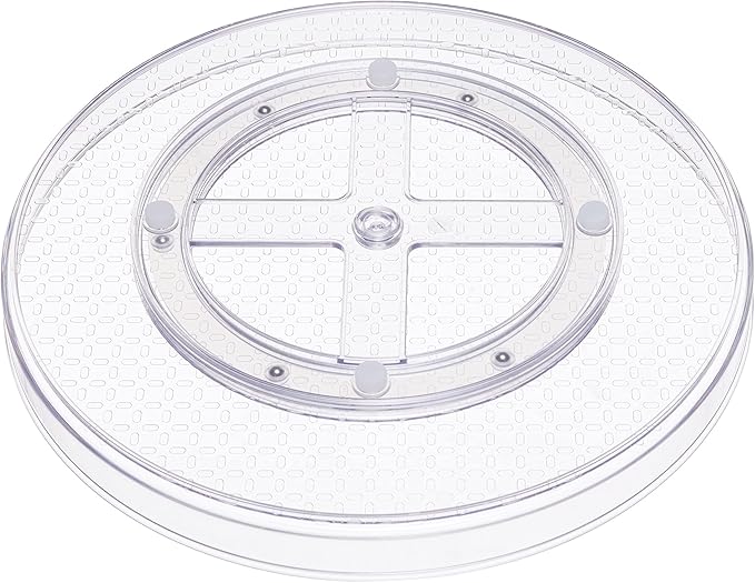 Amazon Basics Clear Lazy Susan Turntable Organizer - Image 4