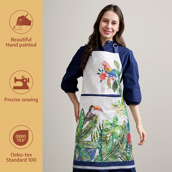 Maison d' Hermine 100% Cotton Apron - Image 2
