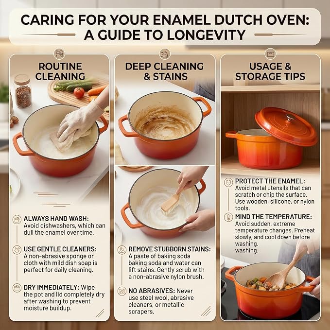 YJX Cast Iron Dutch Oven Pot - Image 6