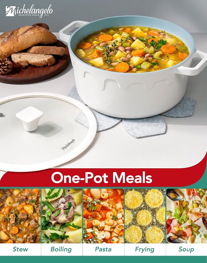 MICHELANGELO 8-Quart Soup Pot - Image 7