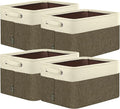 BALEINE 4 Pack Fabric Closet Storage Bins by BALEINE