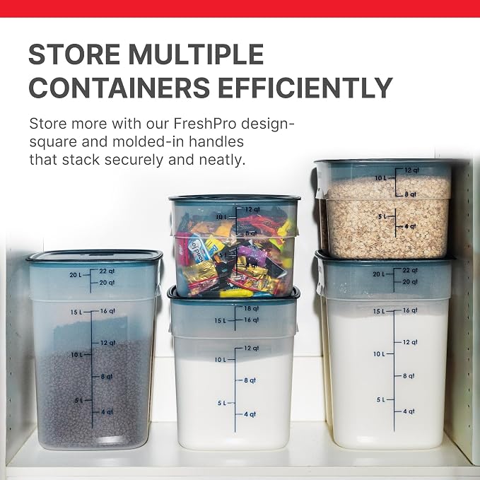 Cambro FreshPro 18 Quart Food Storage Container - Image 7